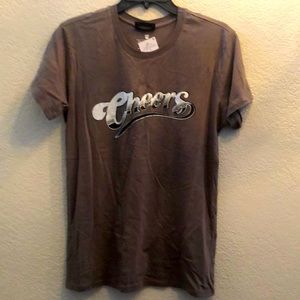 Cheers Classic Movie T Shirt Slate Grey Size Small NWT
